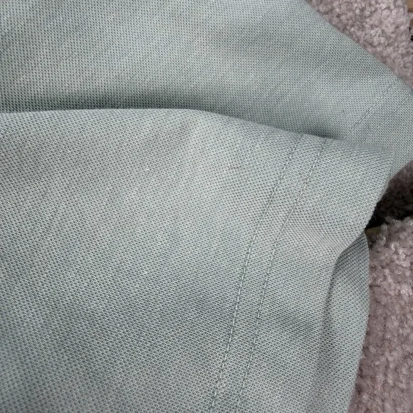 Travis Mathew Polo Shirt Mens XL Purple Short‎ Sleeve Striped Golf Green Lot - Picture 12 of 15